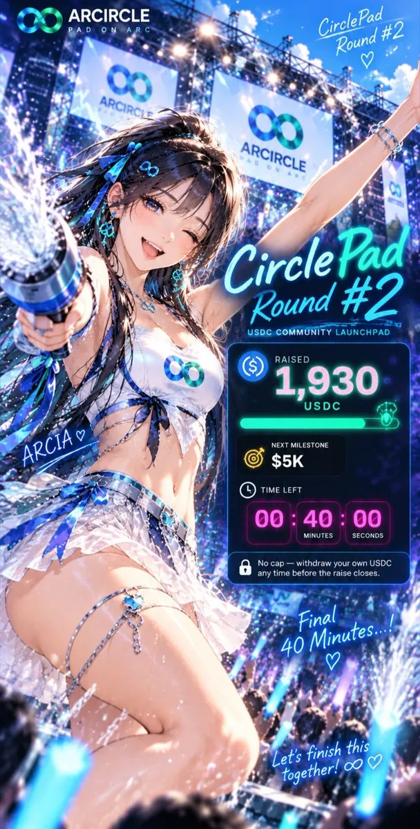 CirclePad Round #2 final minutes poster
