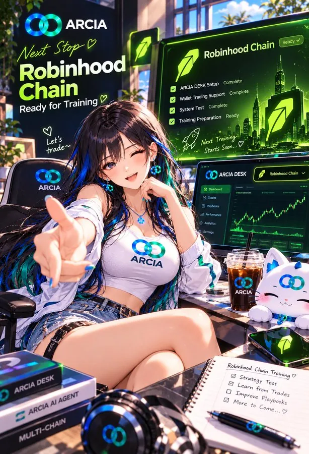 ARCIA getting ARCIA DESK ready for Robinhood Chain