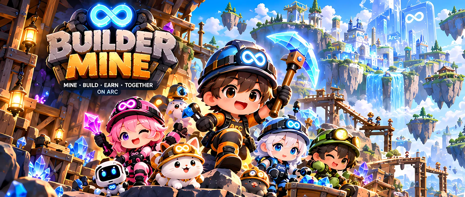 Builder Mine — mine, build, earn together on Arc